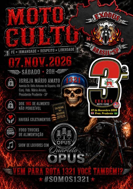 Flyer do evento